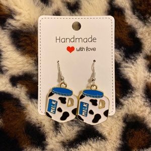 MILK HANDMADE EARRINGS 🍼